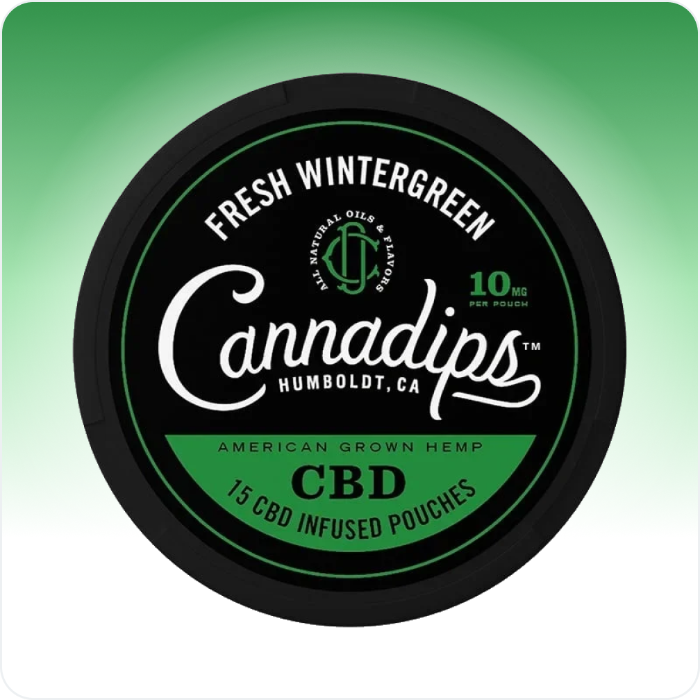 Pouches 10mg CBD - Wintergrün