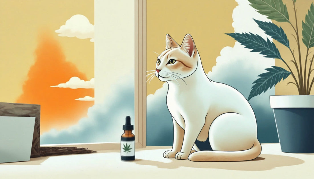 Einem aggressiven Kater CBD zu geben, kann eine gute Idee sein.