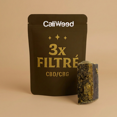 3x Filtré CBD 21 % + CBG 23 %