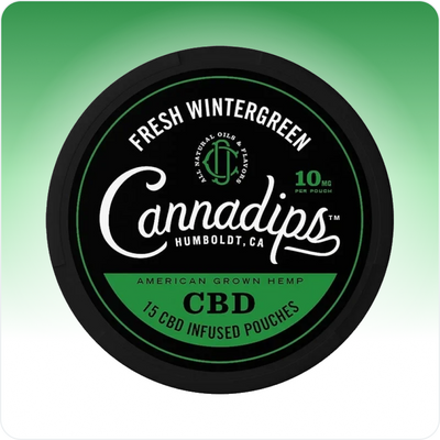 Pouches 10mg CBD - Wintergrün