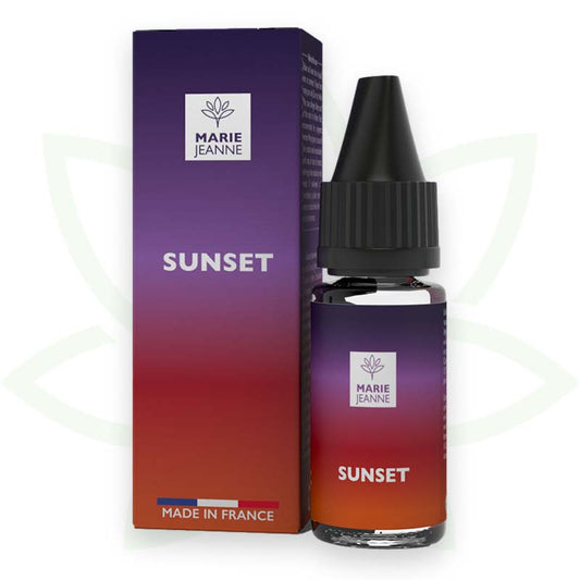 e liquide cbd sunset 0 50 100 300 600 mg 10ml marie jeanne mafrenchweed 1