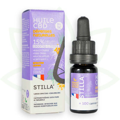 cbd-öl natürliche abwehrkräfte 15 prozent 10ml broad spectrum stilla france mafrenchweed 5