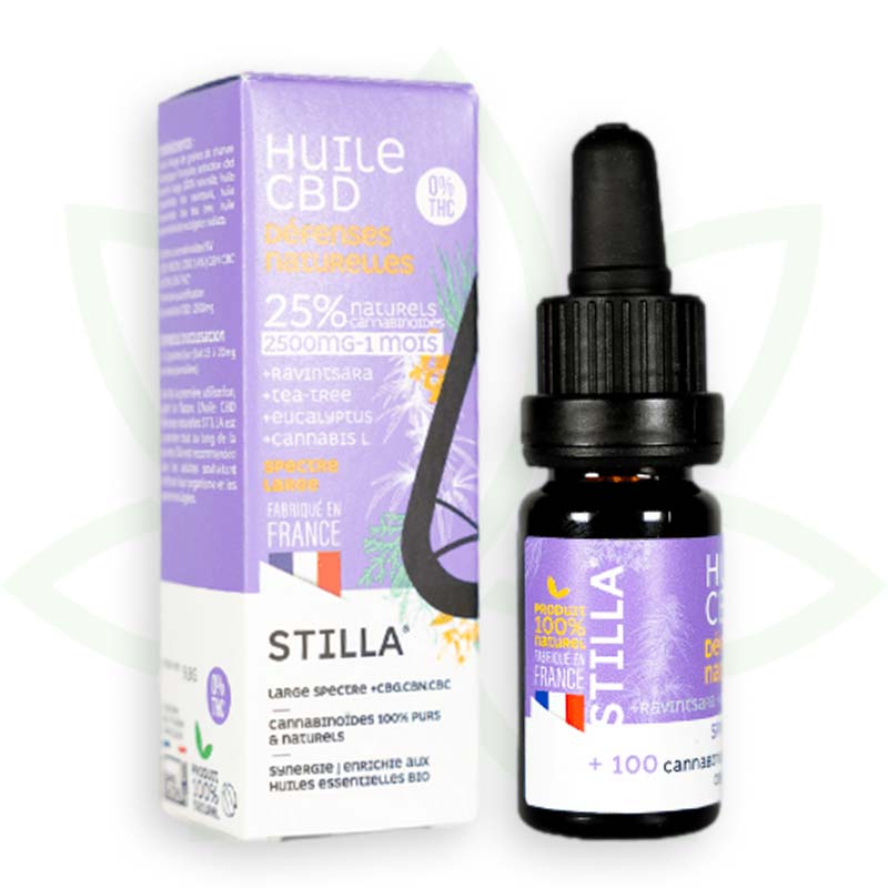 cbd-öl natürliche abwehrkräfte 25 prozent 10ml broad spectrum stilla france mafrenchweed 8