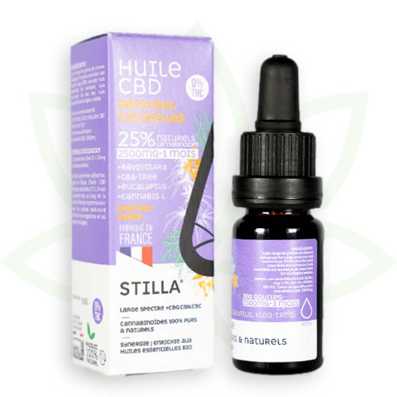 cbd-öl natürliche abwehrkräfte 25 prozent 10ml broad spectrum stilla france mafrenchweed 9