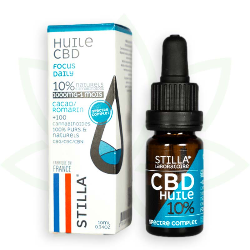 cbd-Öl focus daily 10 Prozent 10ml full spectrum stilla france mafrenchweed 1