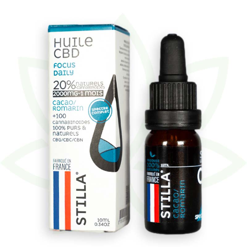 cbd-Öl focus daily 20 Prozent 10ml full spectrum stilla france mafrenchweed 5