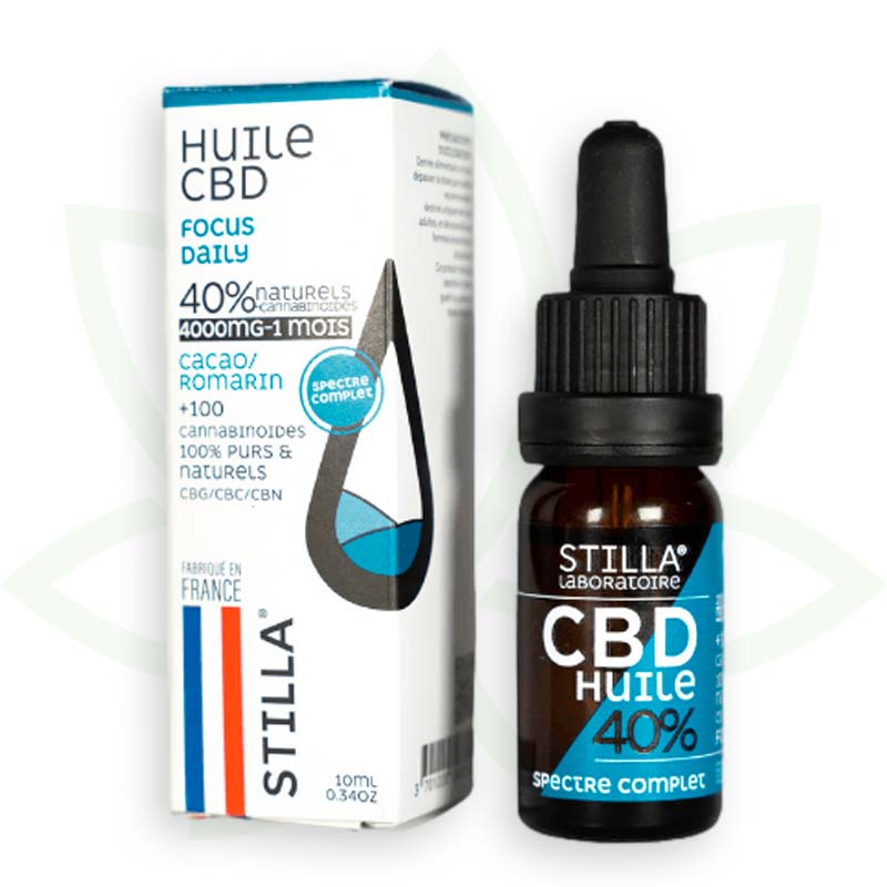 cbd-öl focus daily 40 Prozent 10ml full spectrum stilla france mafrenchweed 10