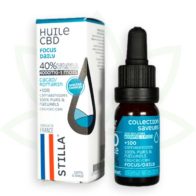 cbd-öl focus daily 40 Prozent 10ml full spectrum stilla france mafrenchweed 12