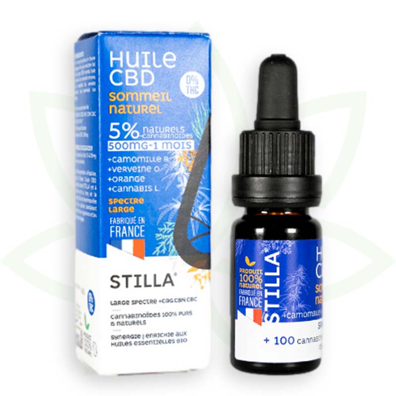 cbd-öl naturschlaf 5 prozent 10ml broad spectrum stilla france mafrenchweed 2