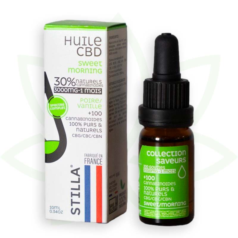 cbd-öl sweet morning 30 prozent 10ml full spectrum stilla france mafrenchweed 9